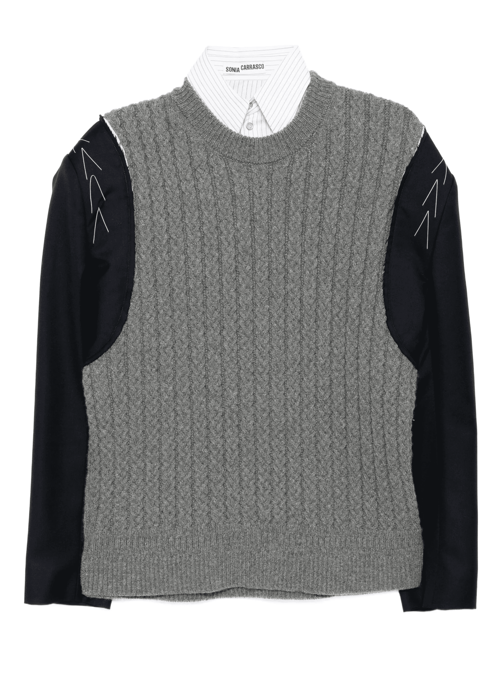 panelled jumper - Image 1