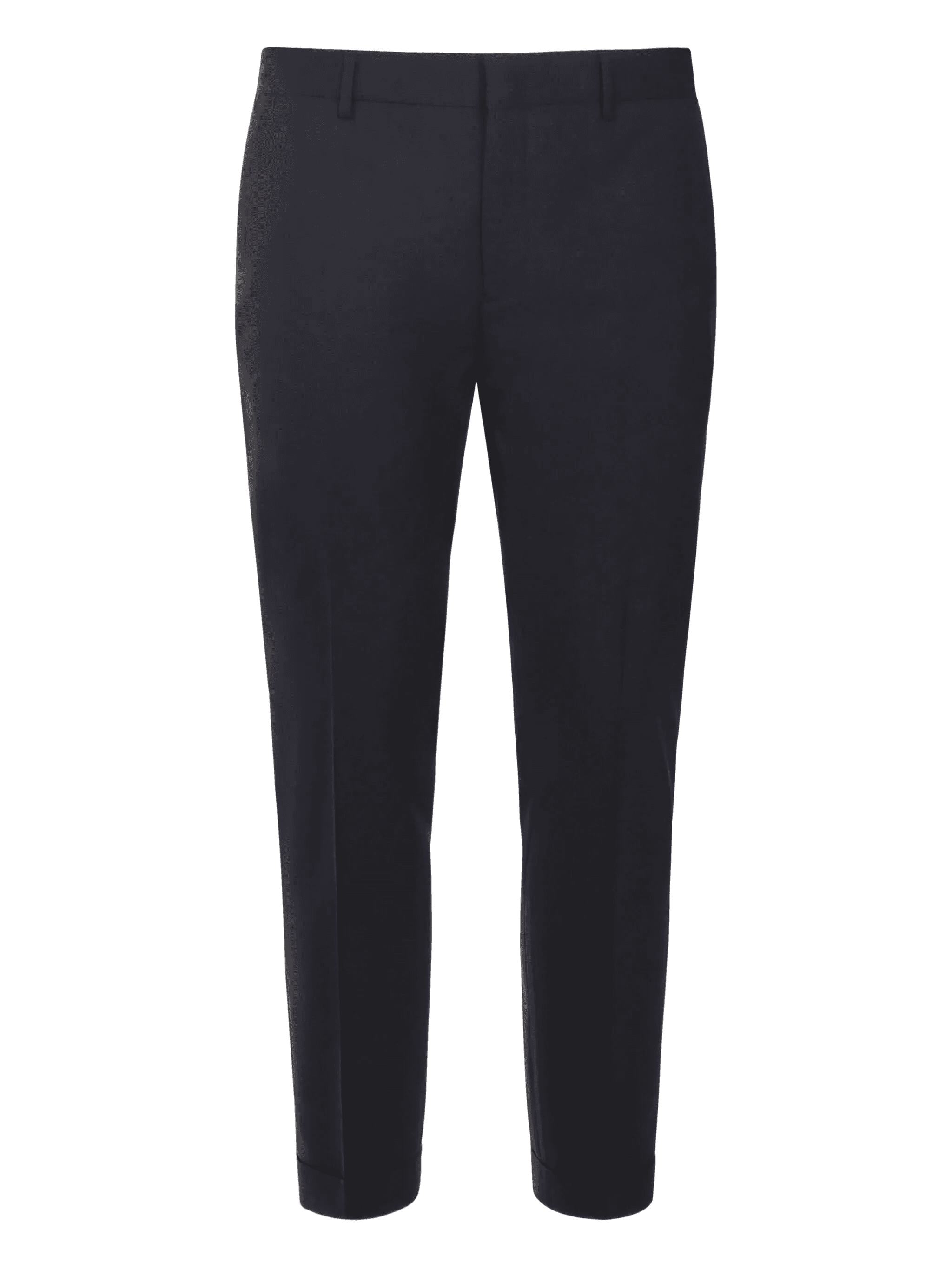 cuffed slim-leg trousers - Image 1