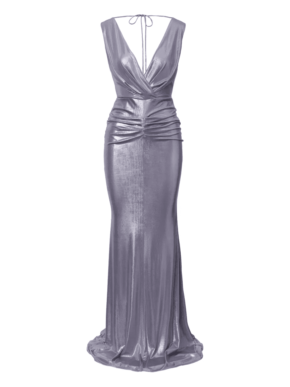 Roche V-neck maxi dress - Image 1