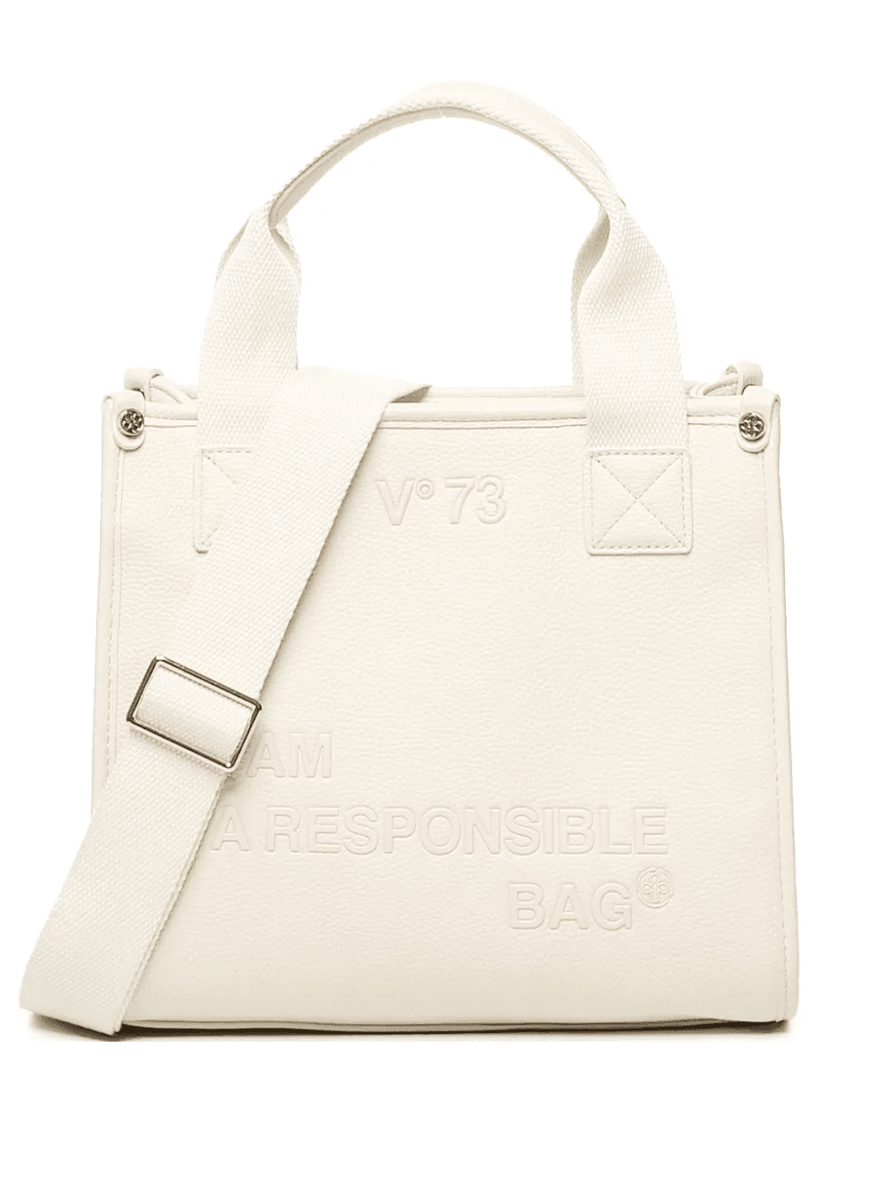 logo-engraved tote bag - Image 1