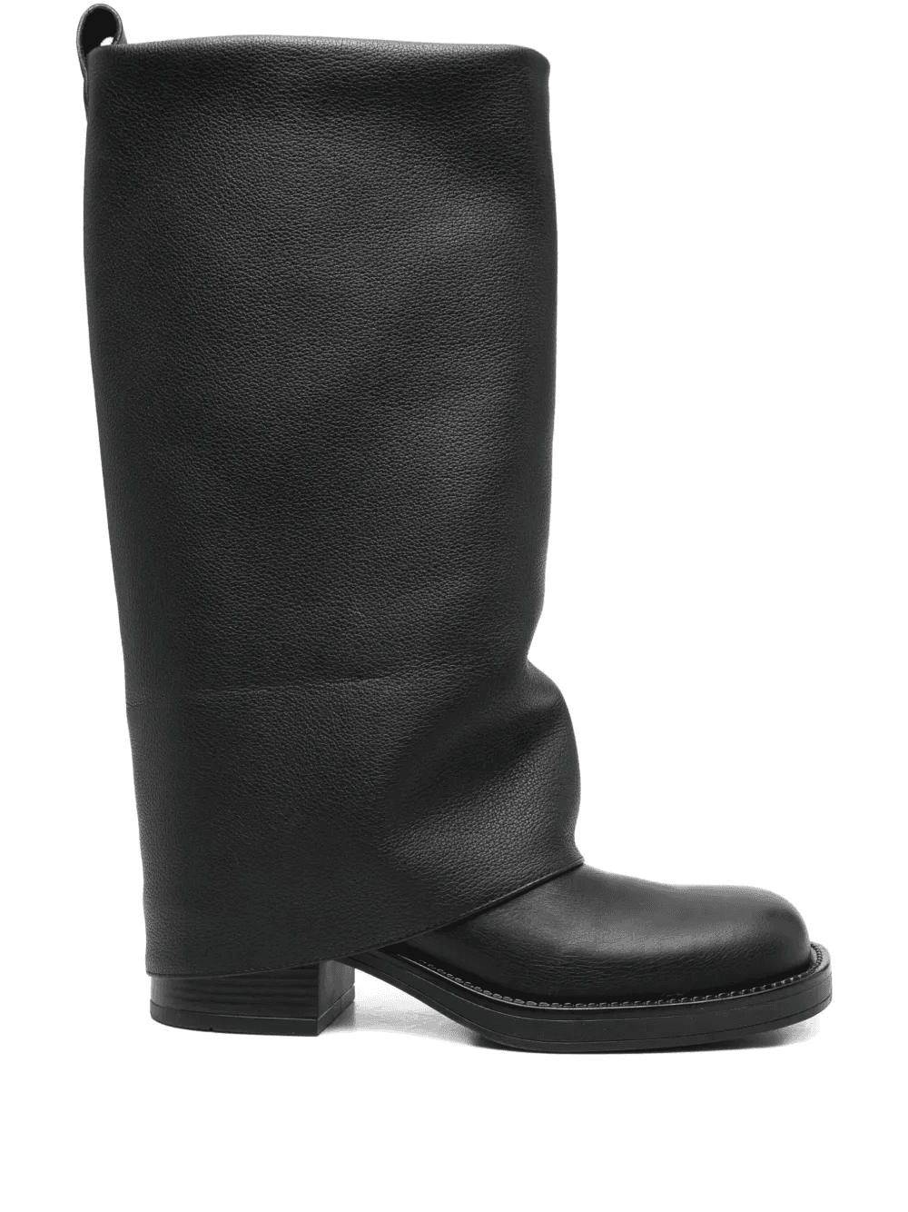 40mm Manchester slouchy leather biker boots - Image 1
