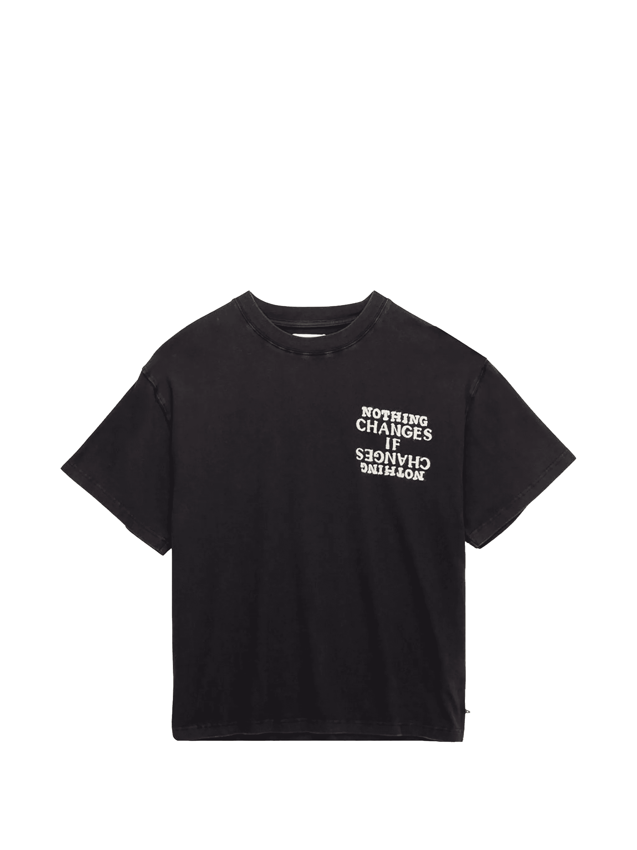 Nothing Changes Tee slogan t-shirt - Image 1