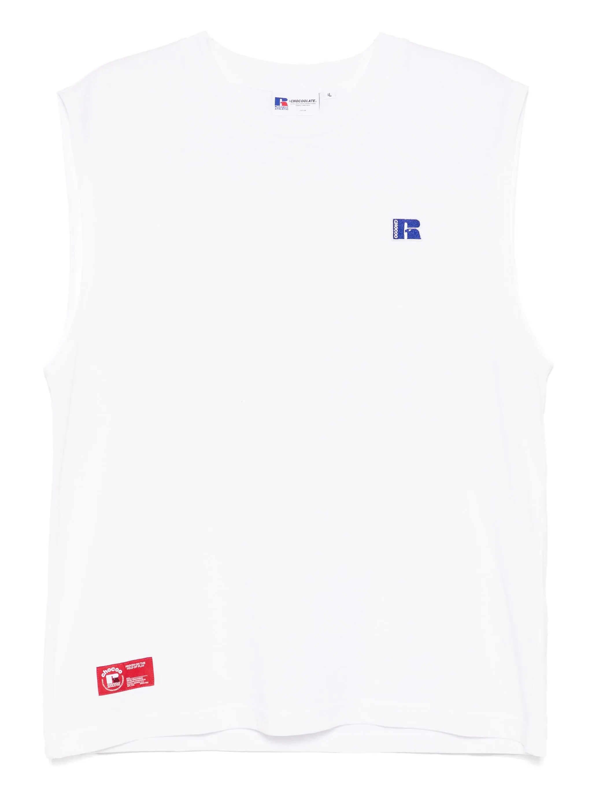 x Russell Athletic logo-patch vest - Image 1