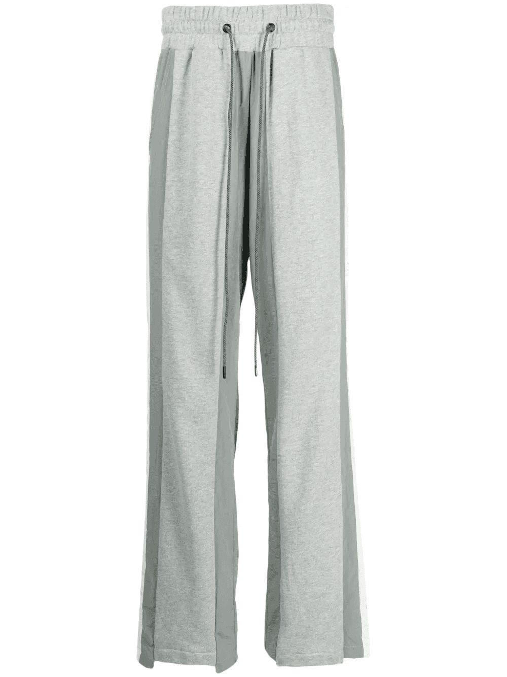 striped cotton track pants - Image 1