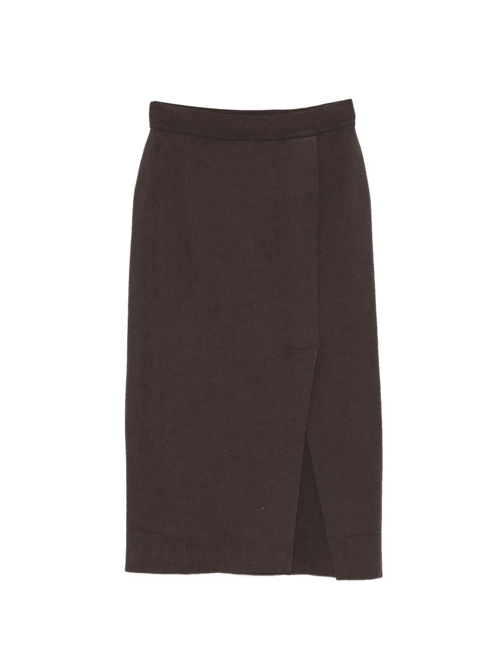 slit-front midi skirt - Image 1