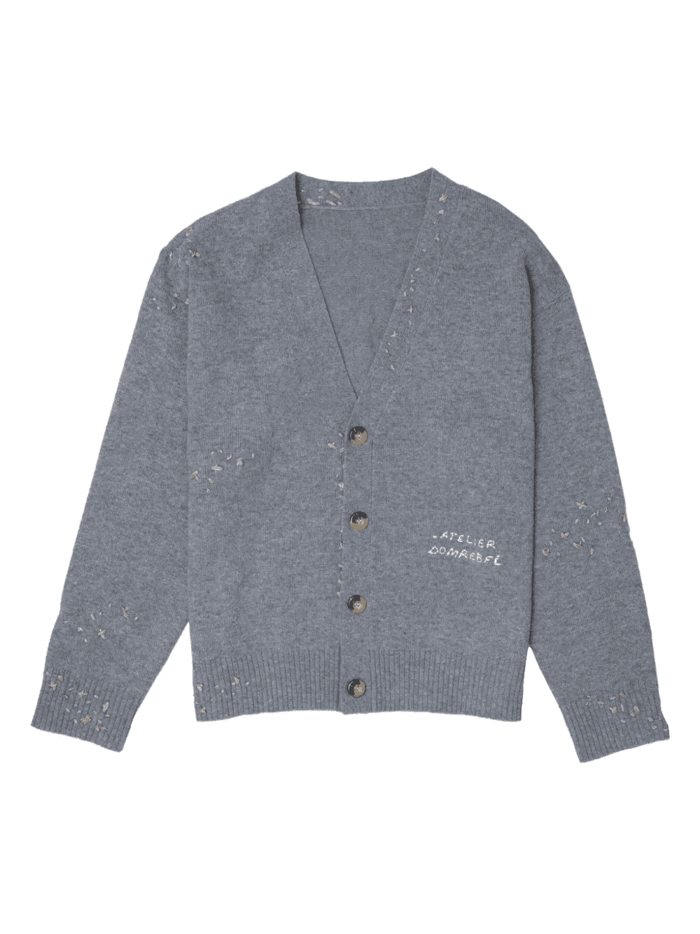 wool blend cardigan - Image 1