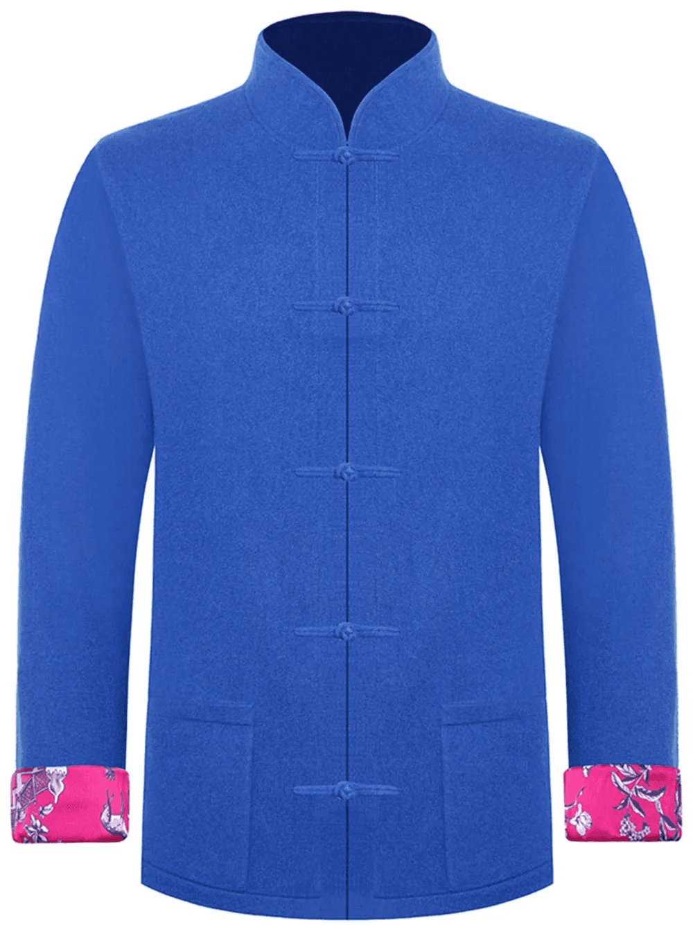 Mandarin collar jacket - Image 1