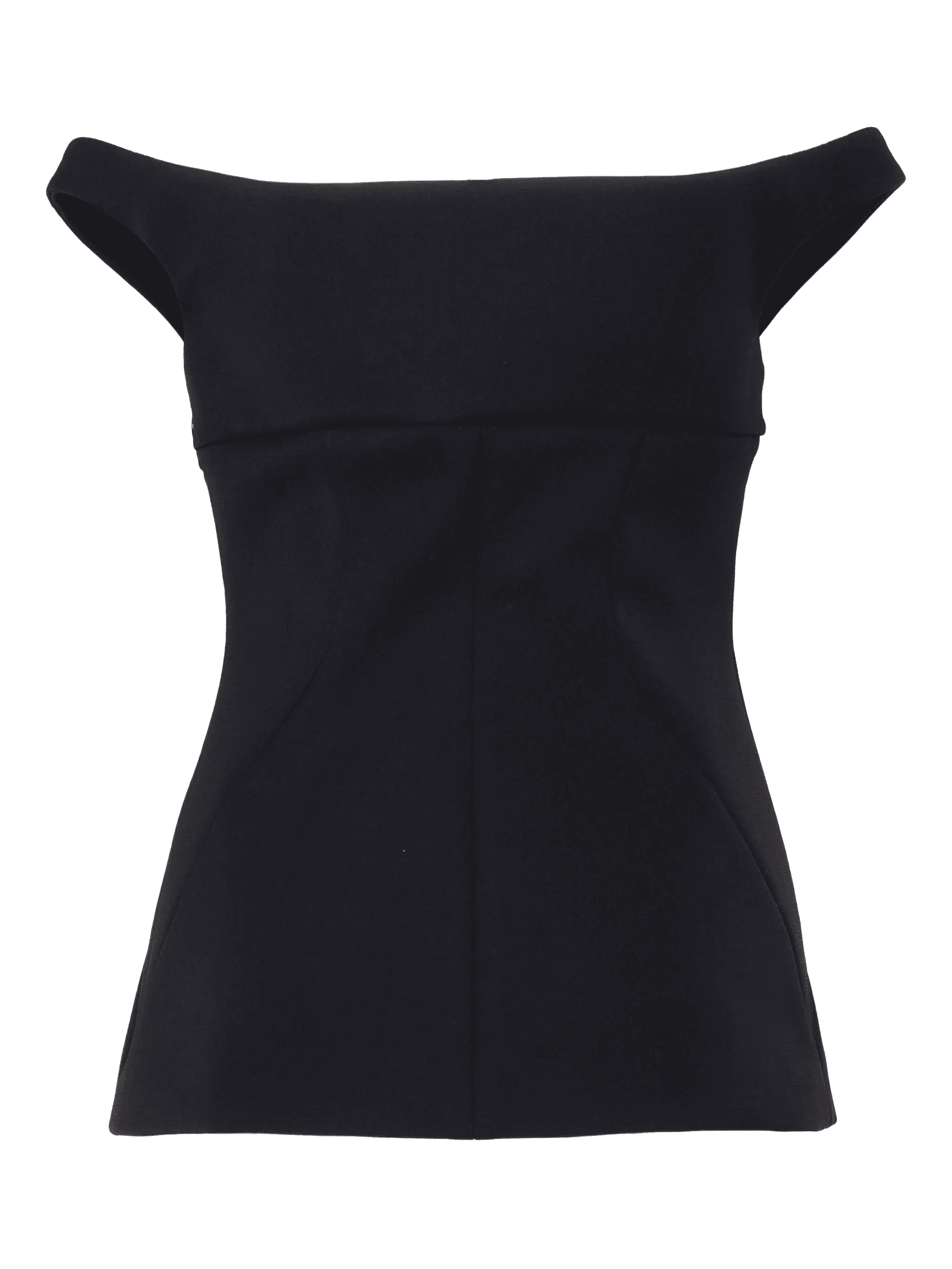 sweetheart-neckline blouse - Image 1