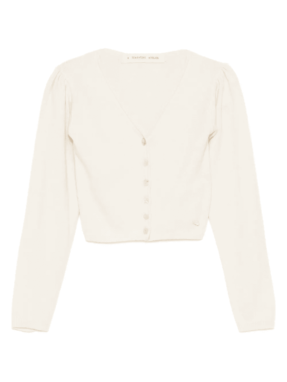 cropped cardigan - Image 1