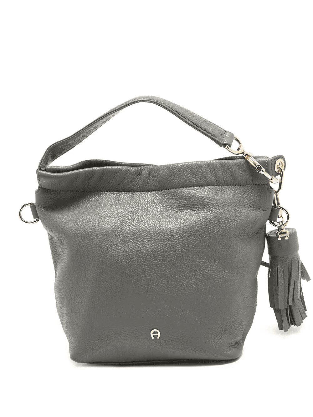 pre-owned tassel-detail leather tote bag - Image 1