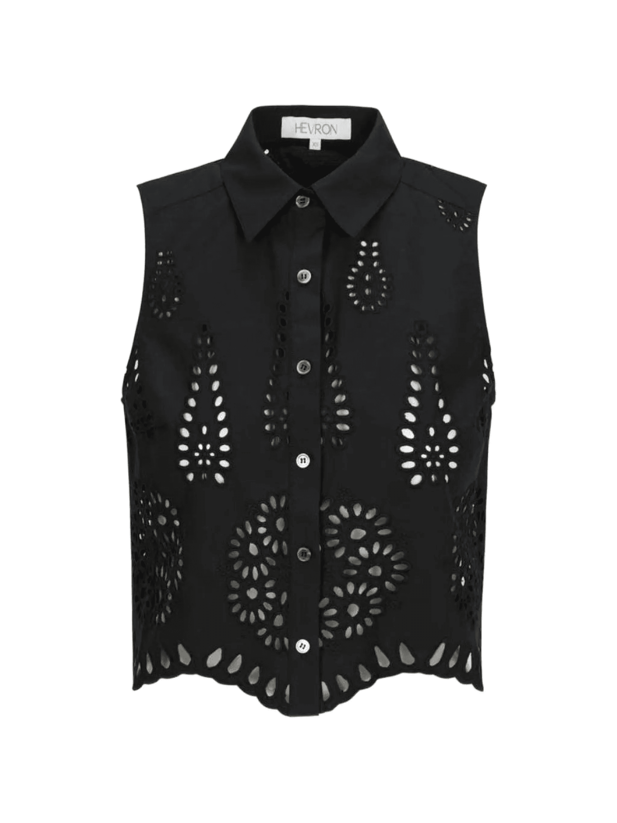 Katja openwork sleeveless top - Image 1
