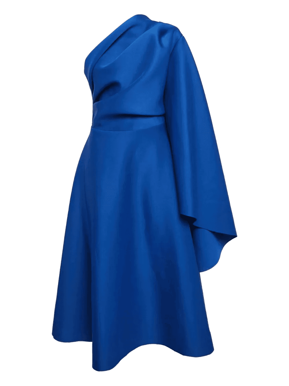 2024 pre-owned one-shoulder drape dress - Image 1