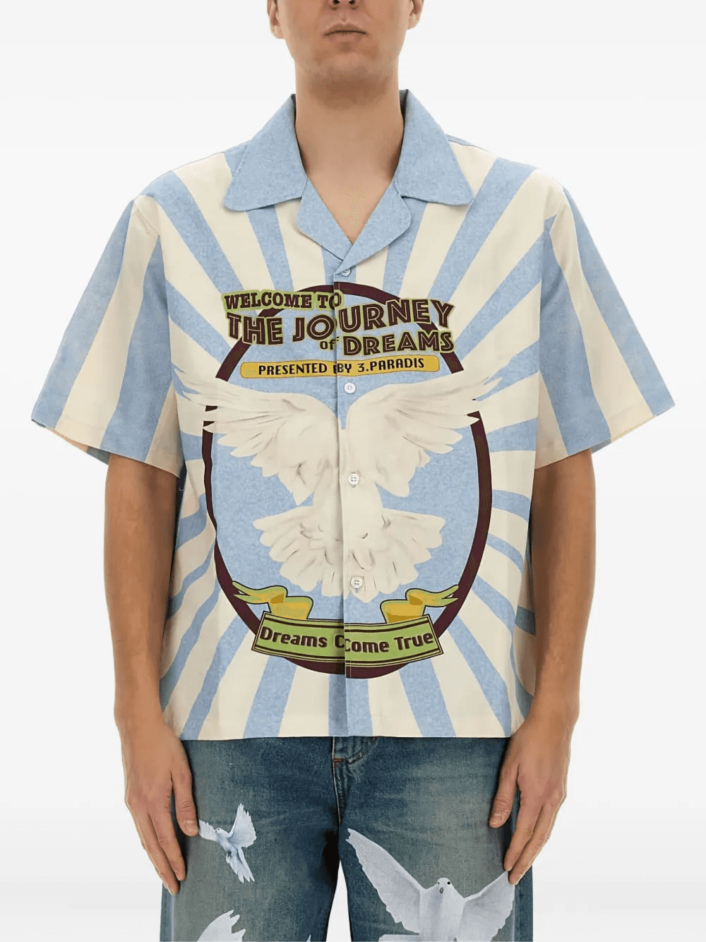 Journey of Dreams printed short-sleeve shirt - Image 1
