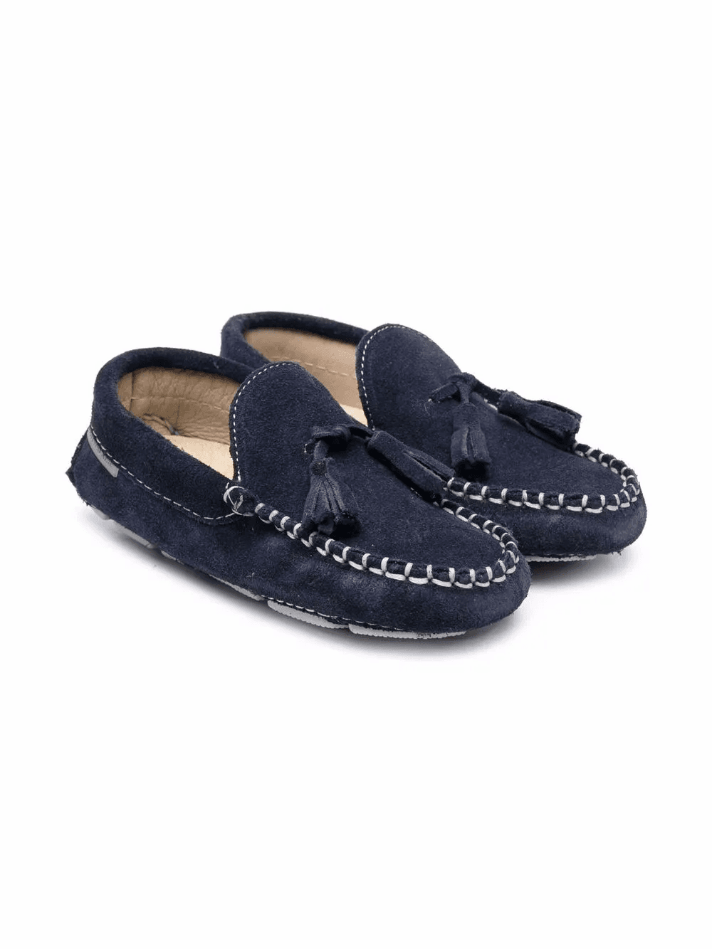 suede tassel-detail loafers - Image 1