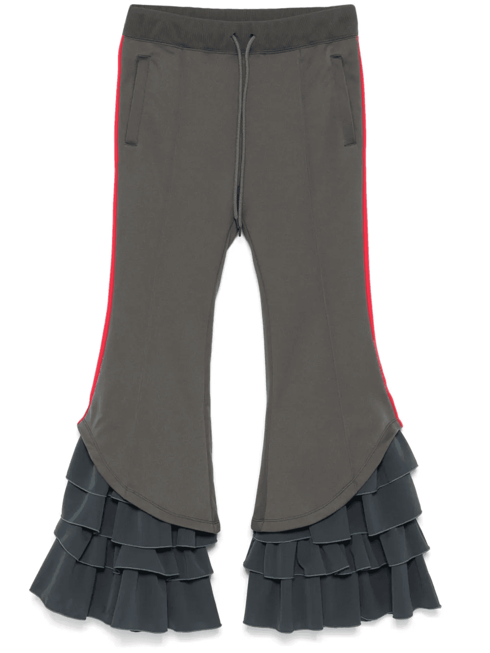 ruffled track pants - Image 1
