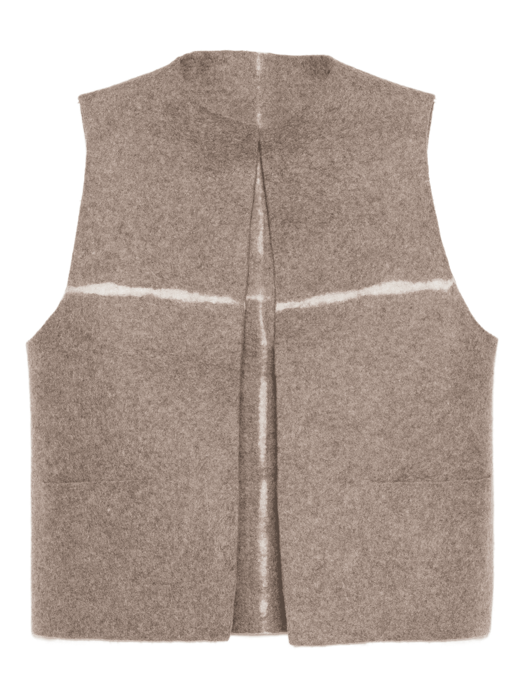 Felt vest - Image 1