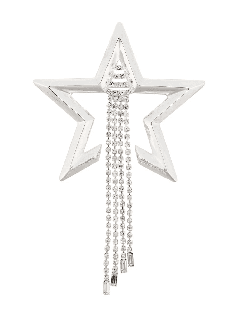 Star drapped brooch - Image 1