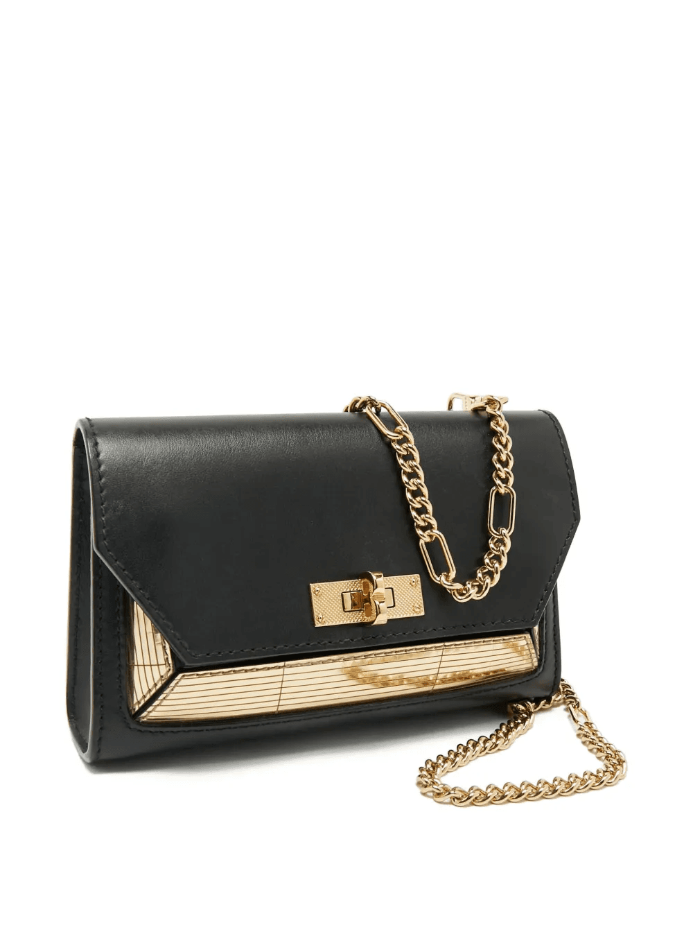 chain-strap clutch bag - Image 1