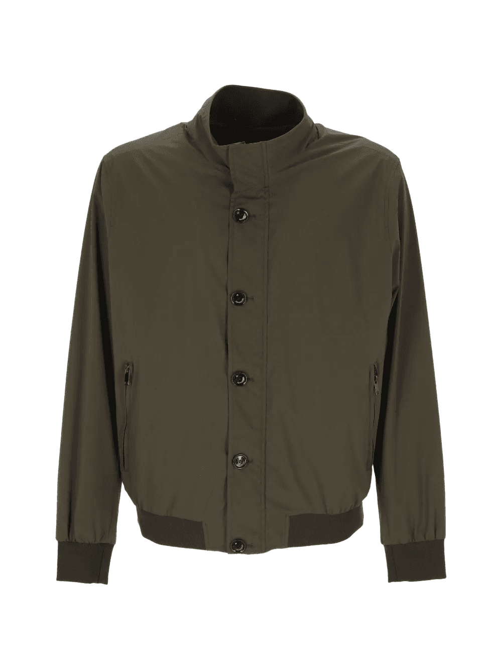button-front bomber jacket - Image 1
