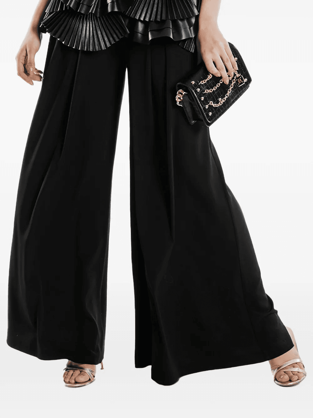 pleated trousers - Image 1