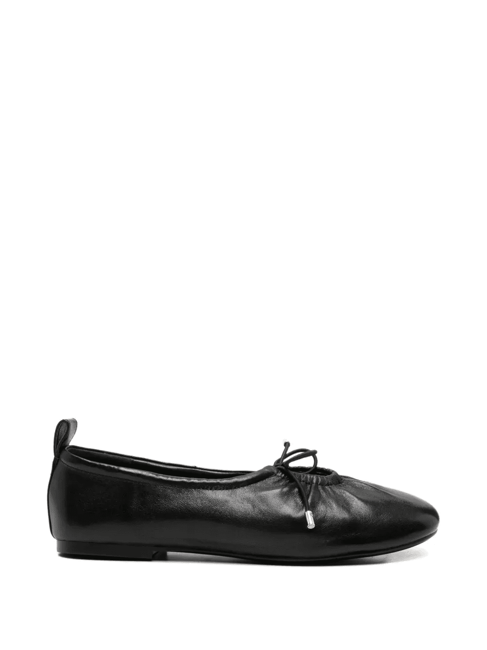 bow-detail leather ballet flats - Image 1