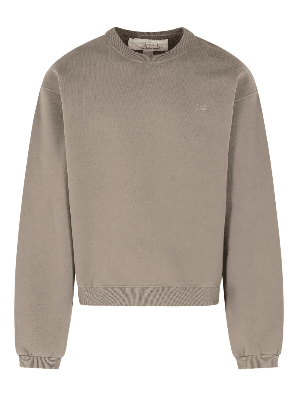 crew-neck cotton sweatshirt - Image 1