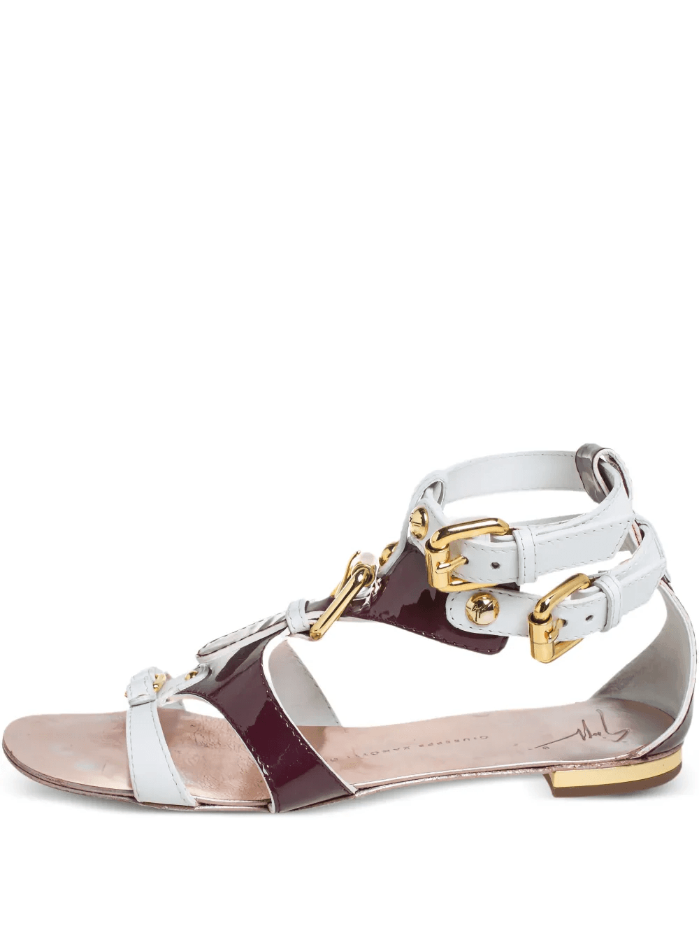 pre-owned buckle-embellished sandals - Image 1