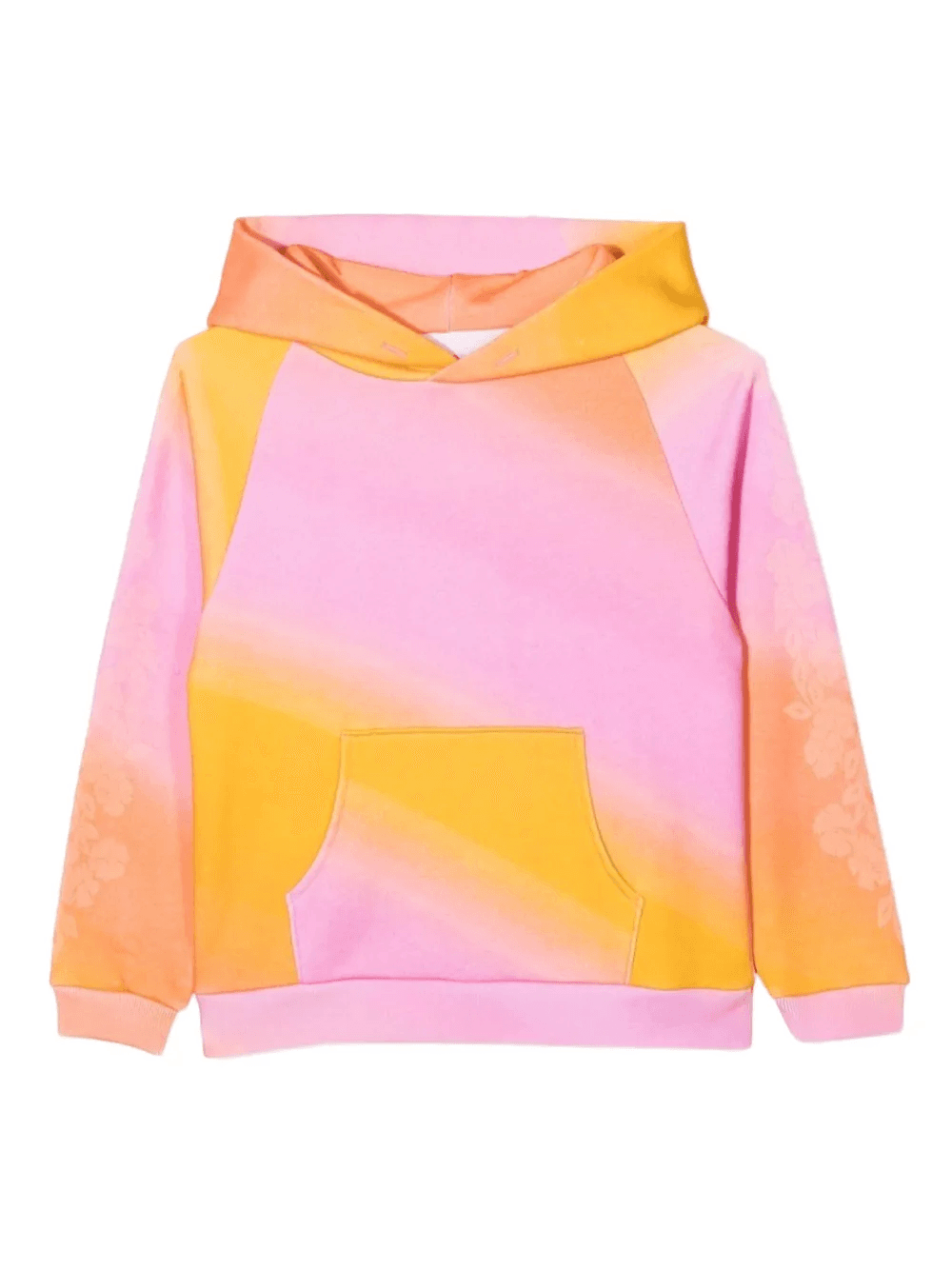 floral-print hoodie - Image 1