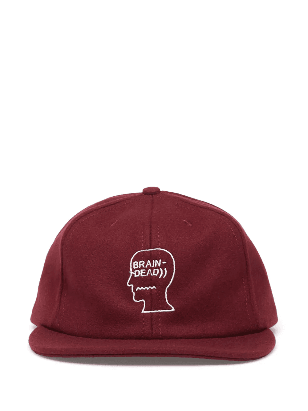 Brain Dead classic logohead 6-panel baseball hat - Image 1