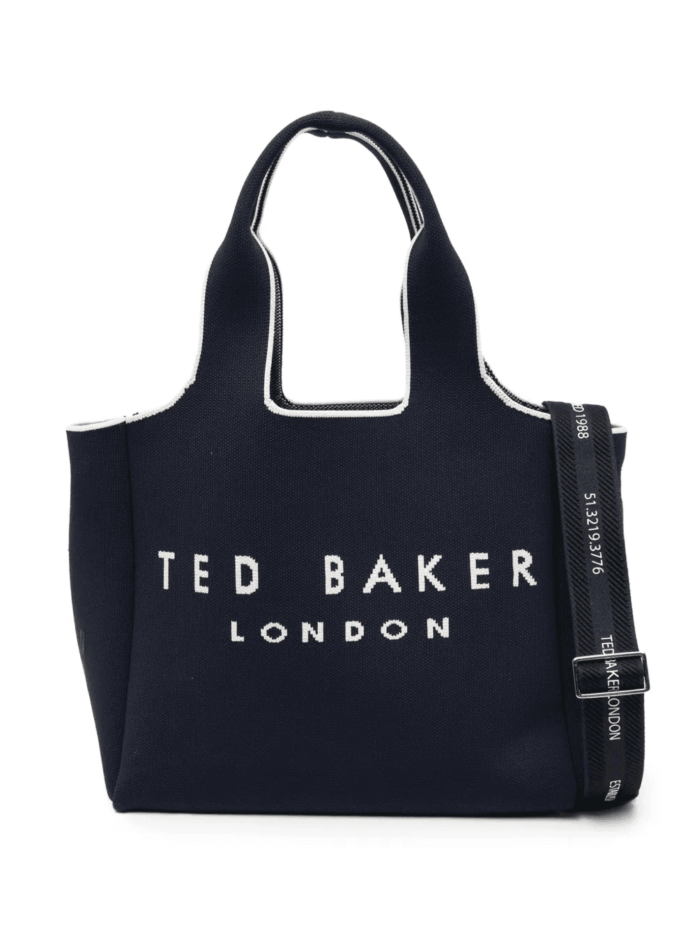 logo-embroidered tote bag - Image 1