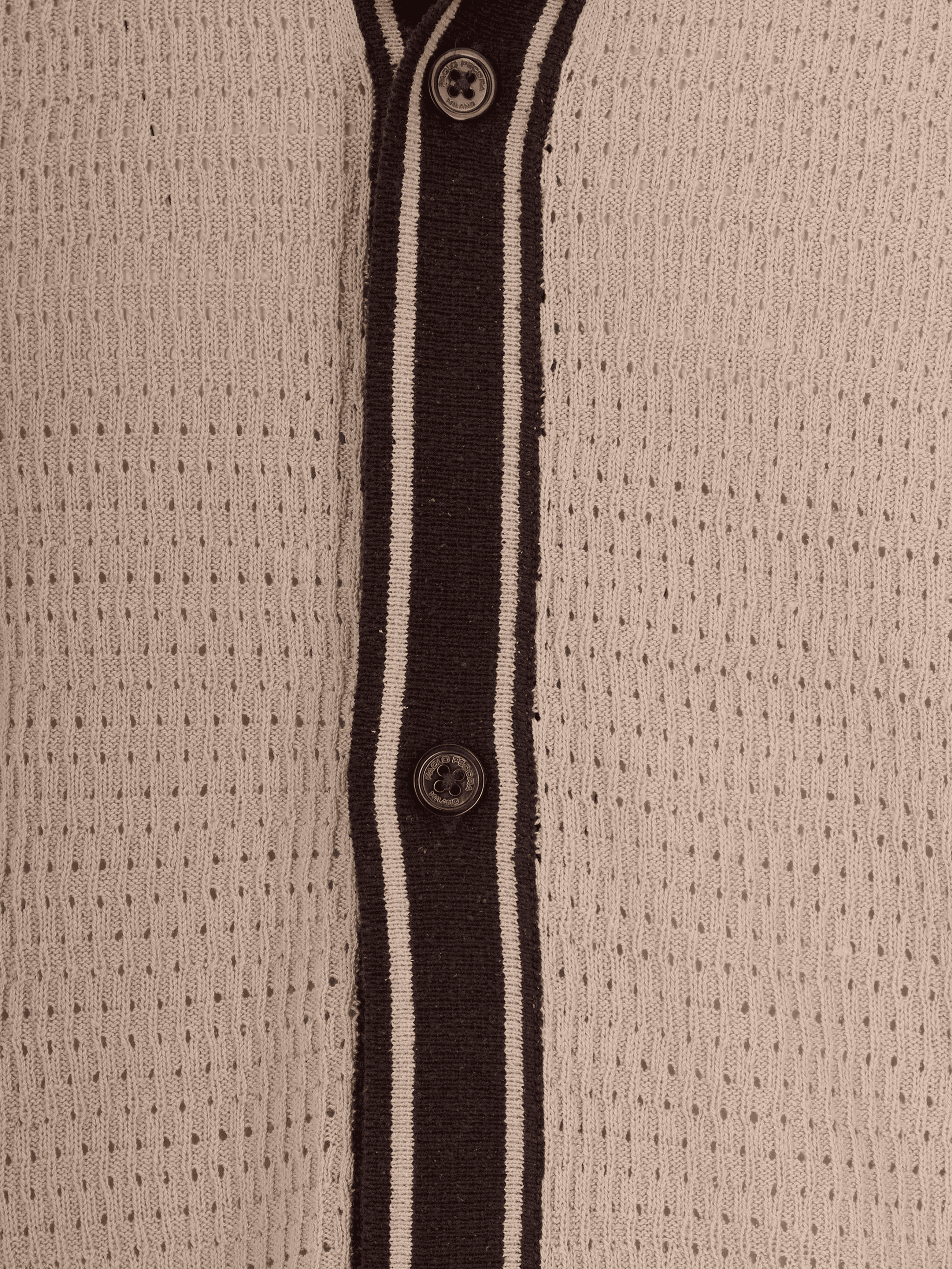 button striped shirt - Image 1