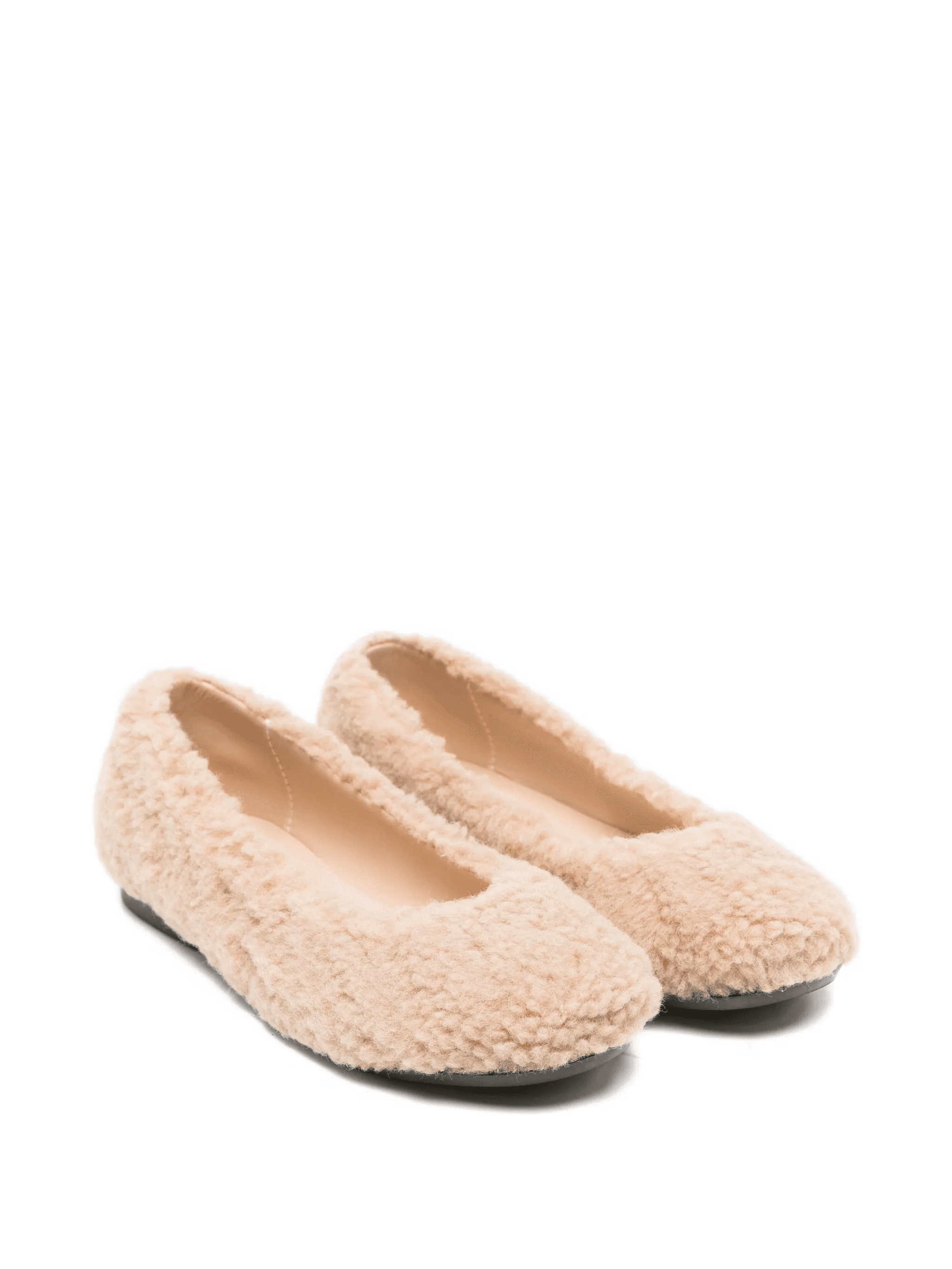 textured ballet flats - Image 1