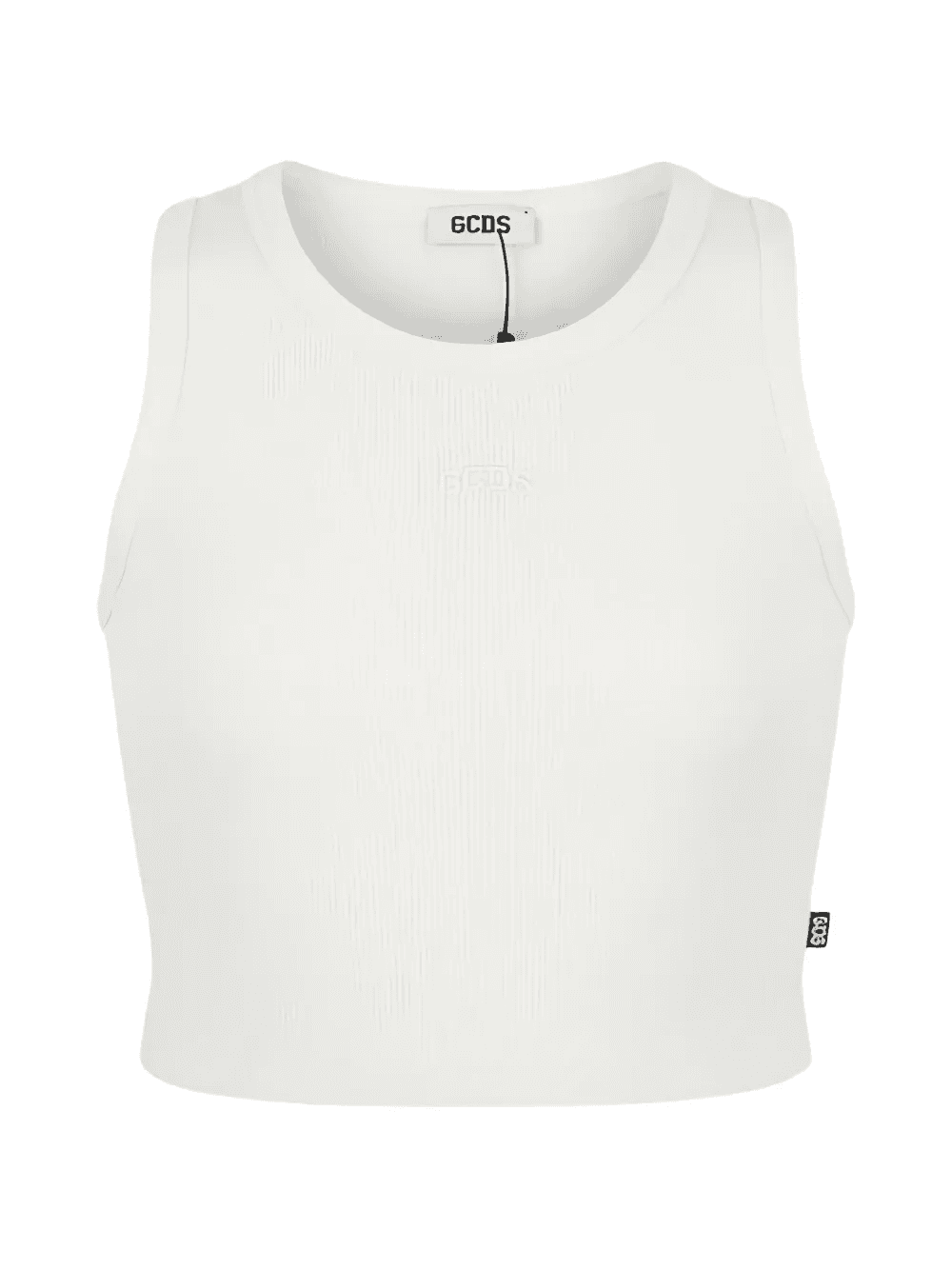 logo-embroidered tank top - Image 1