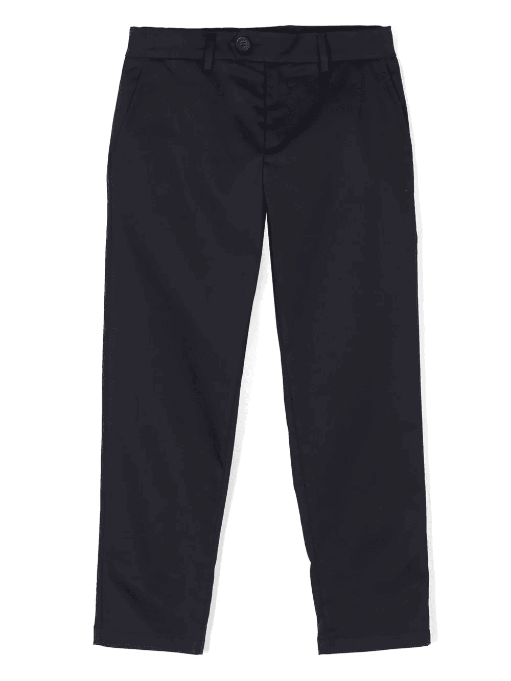 straight-leg cotton-blend trousers - Image 1