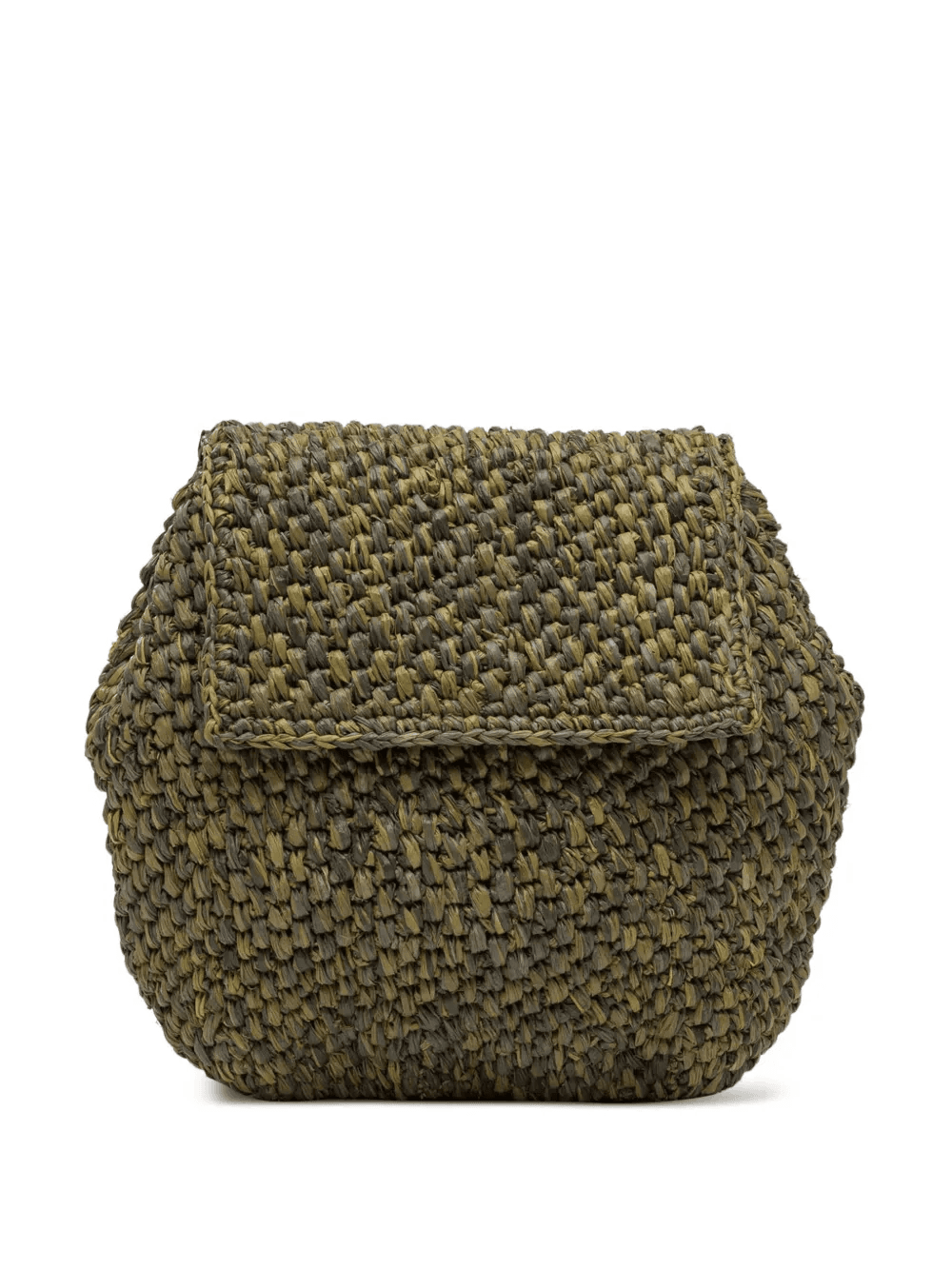 mini Zaz Ylang raffia crossbody bag - Image 1