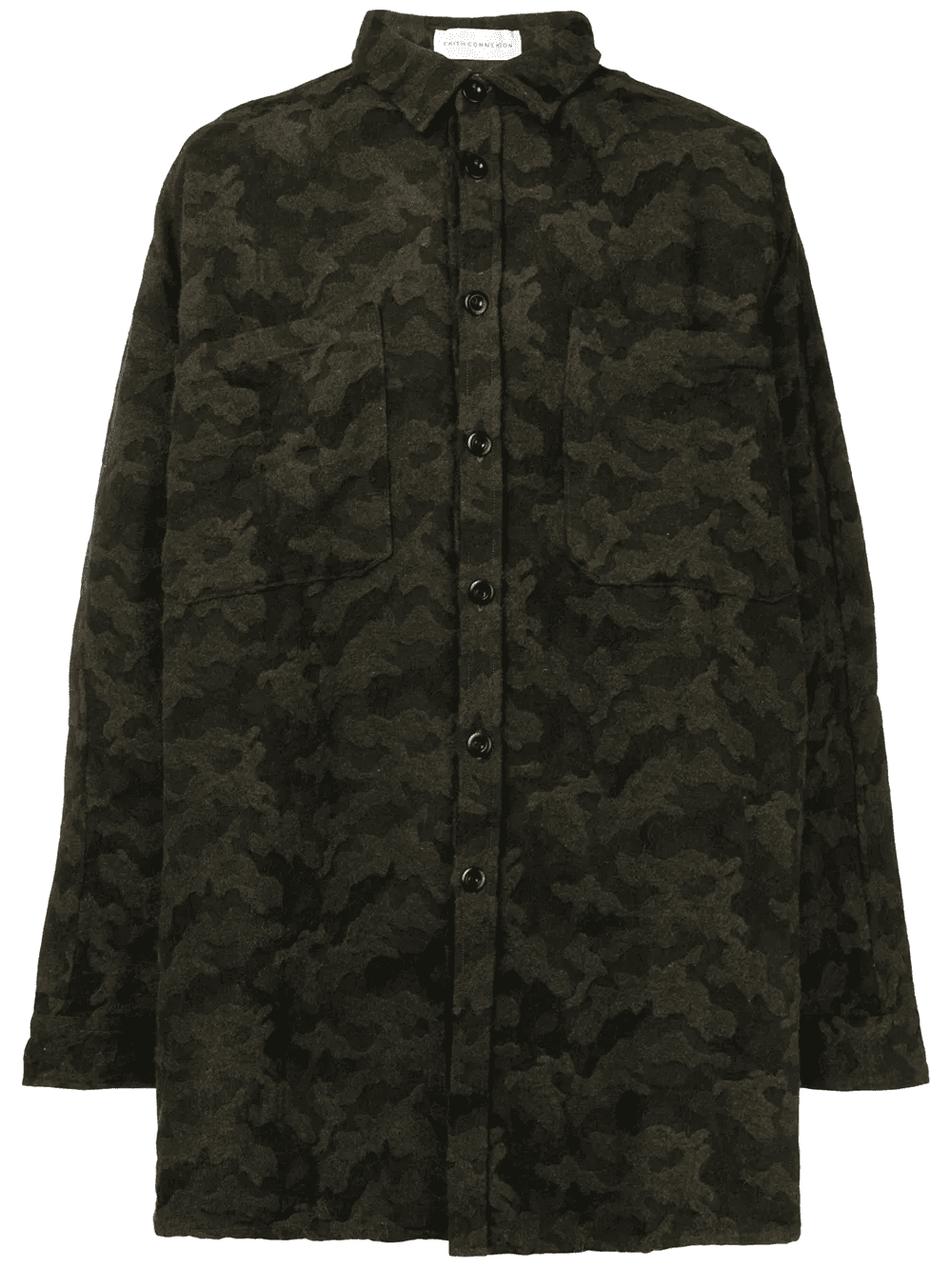camouflage print shirt - Image 1