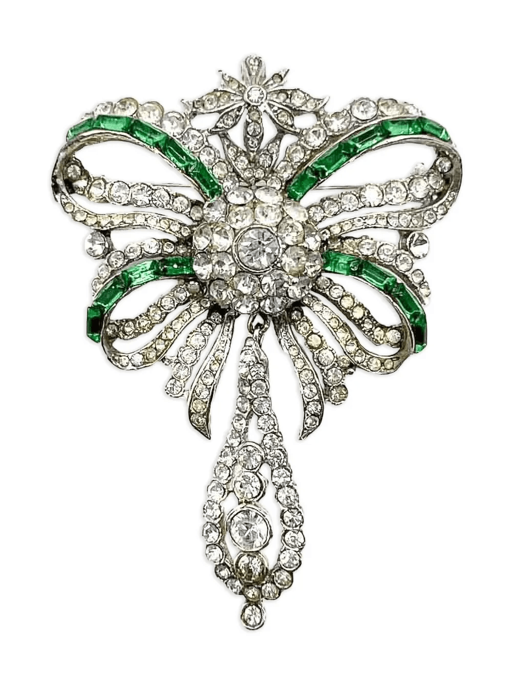 crystal-embellished brooch - Image 1