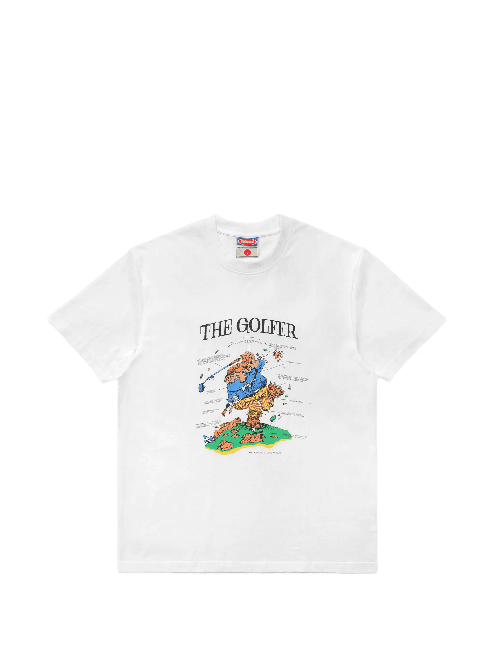 graphic print crewneck T-shirt - Image 1