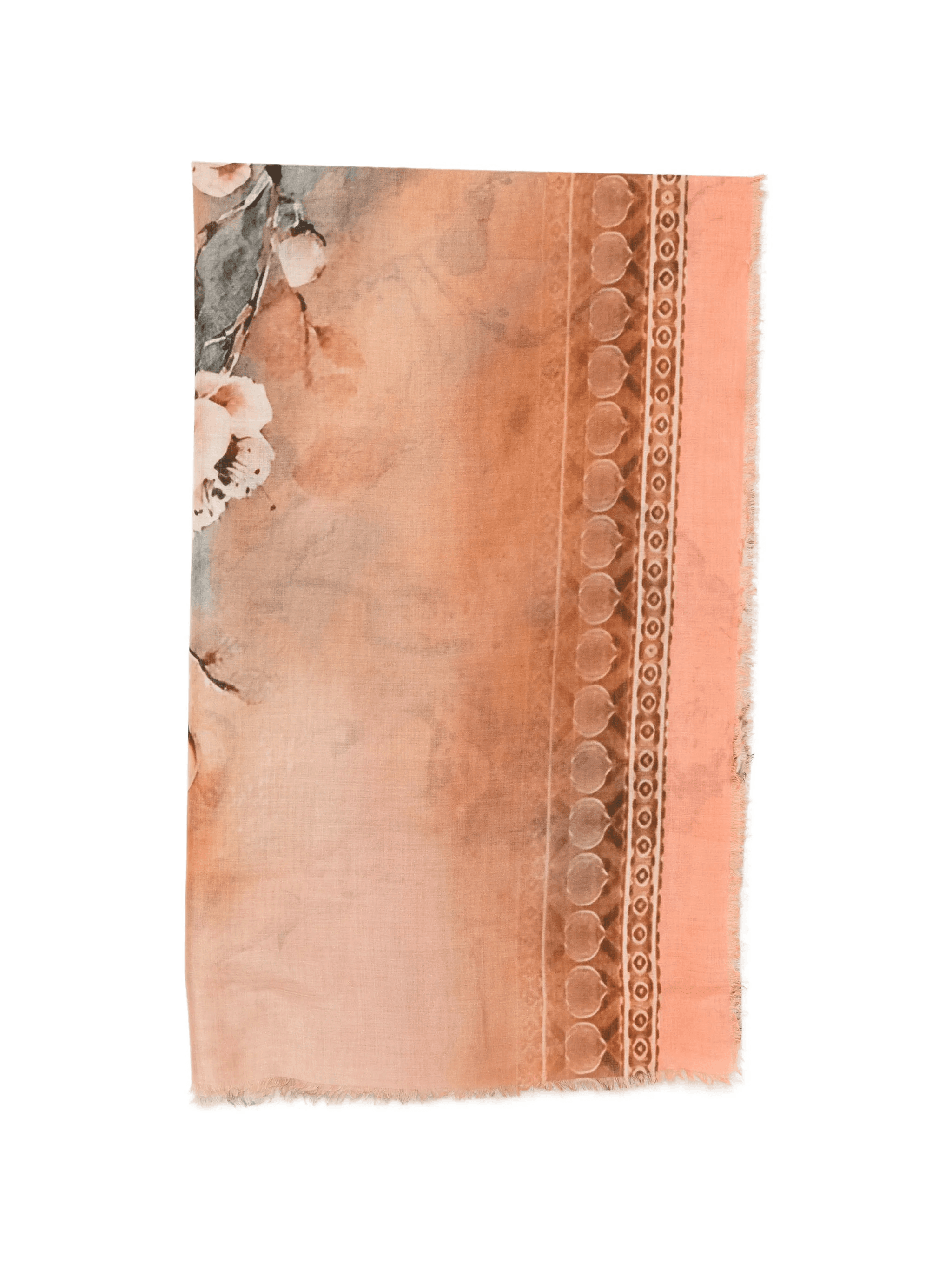 floral print scarf - Image 1