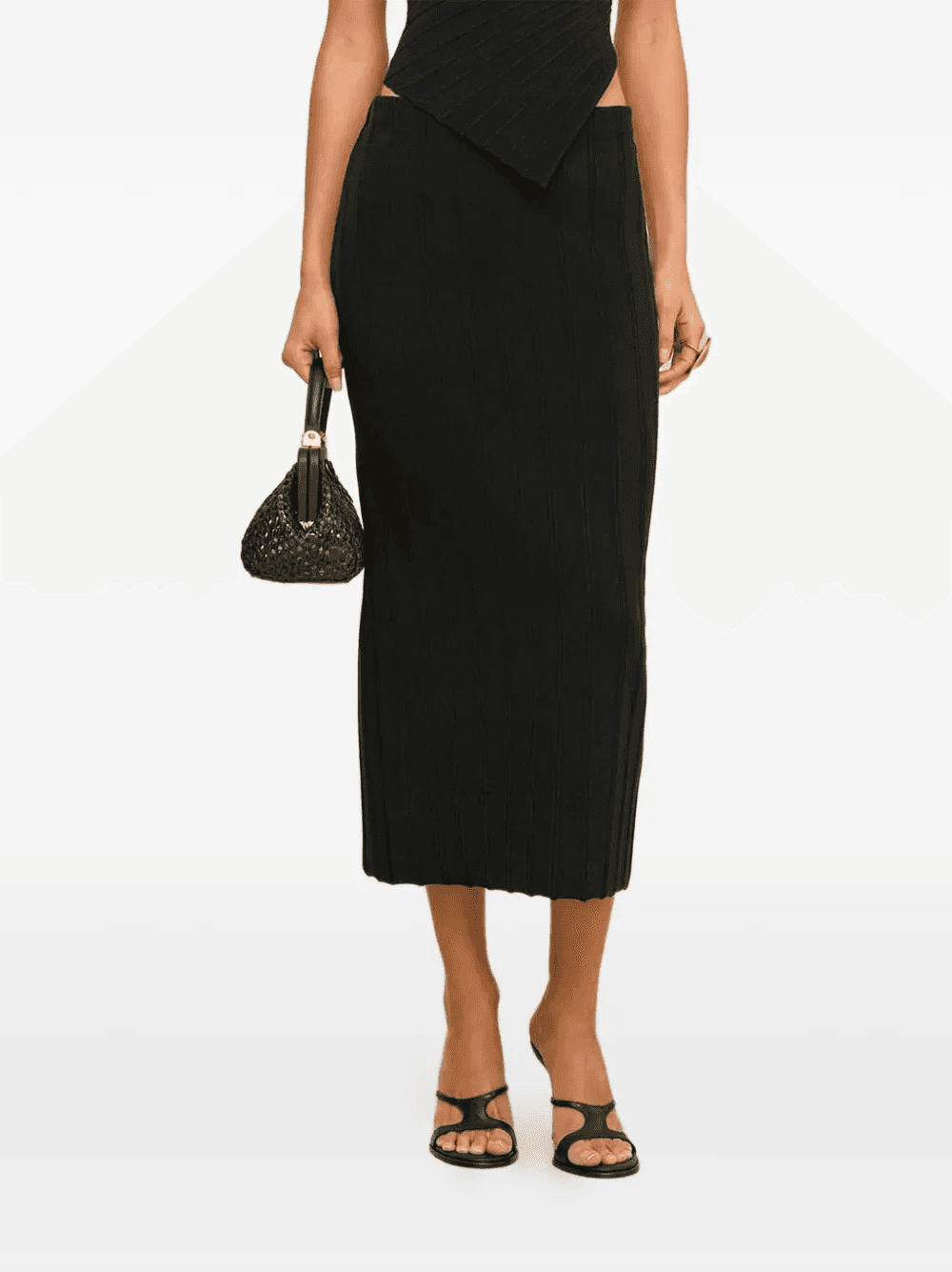 black midi skirt - Image 1