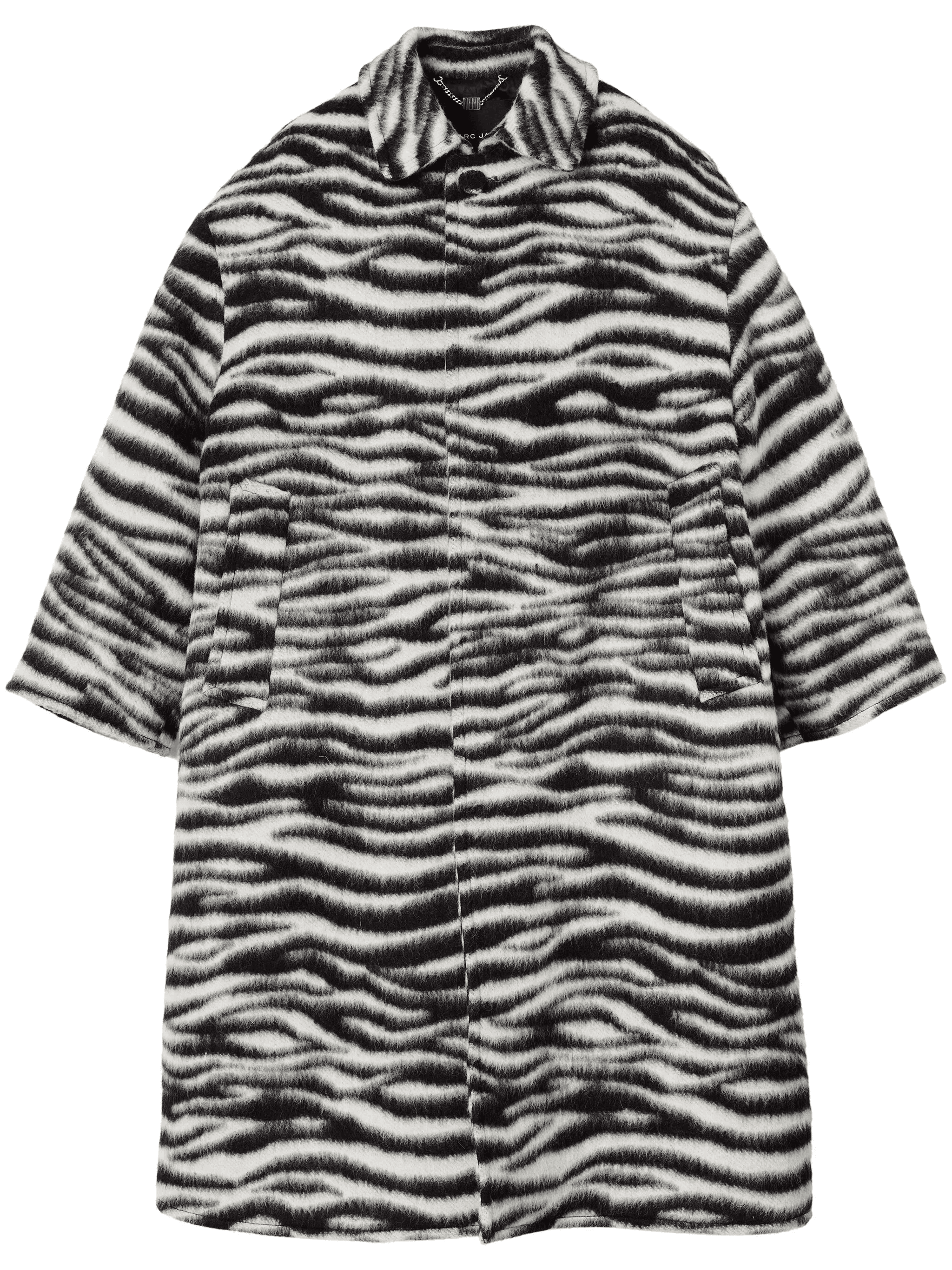 The Zebra brushed coat - Image 1