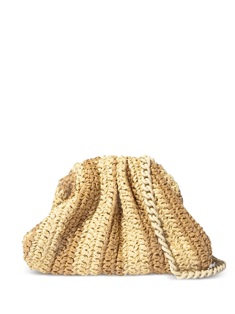 striped clutch bag - Image 1