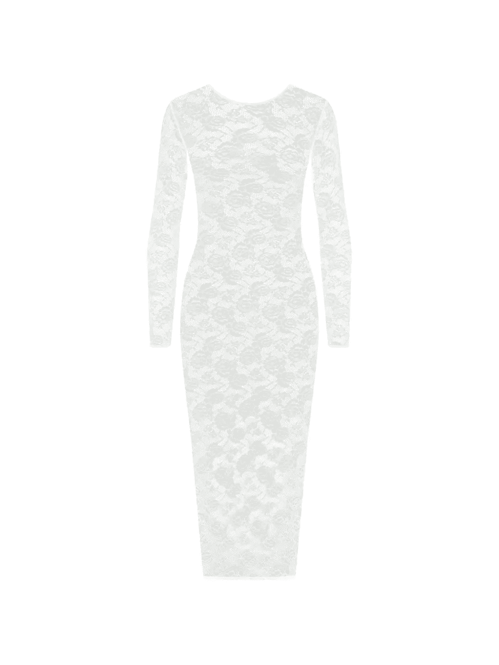 Flashback long-sleeve midi dress - Image 1