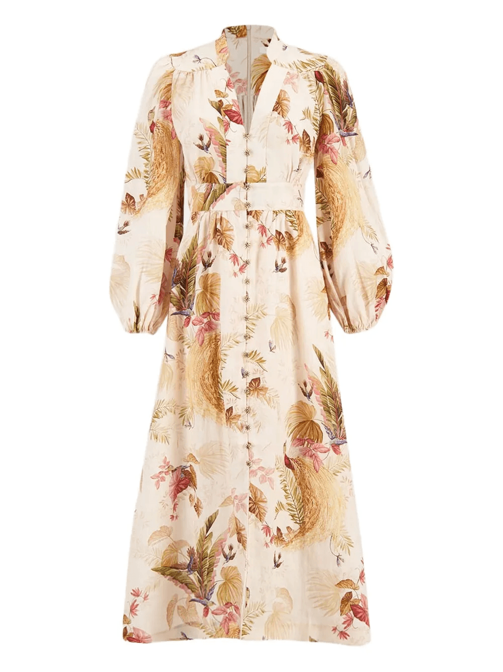 floral-print maxi dress - Image 1