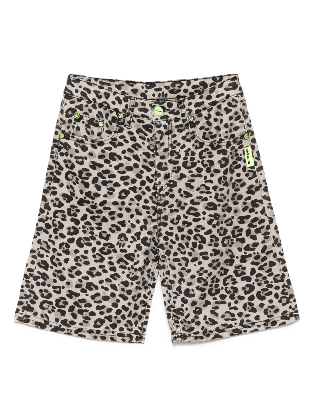 leopard-print bermuda shorts - Image 1