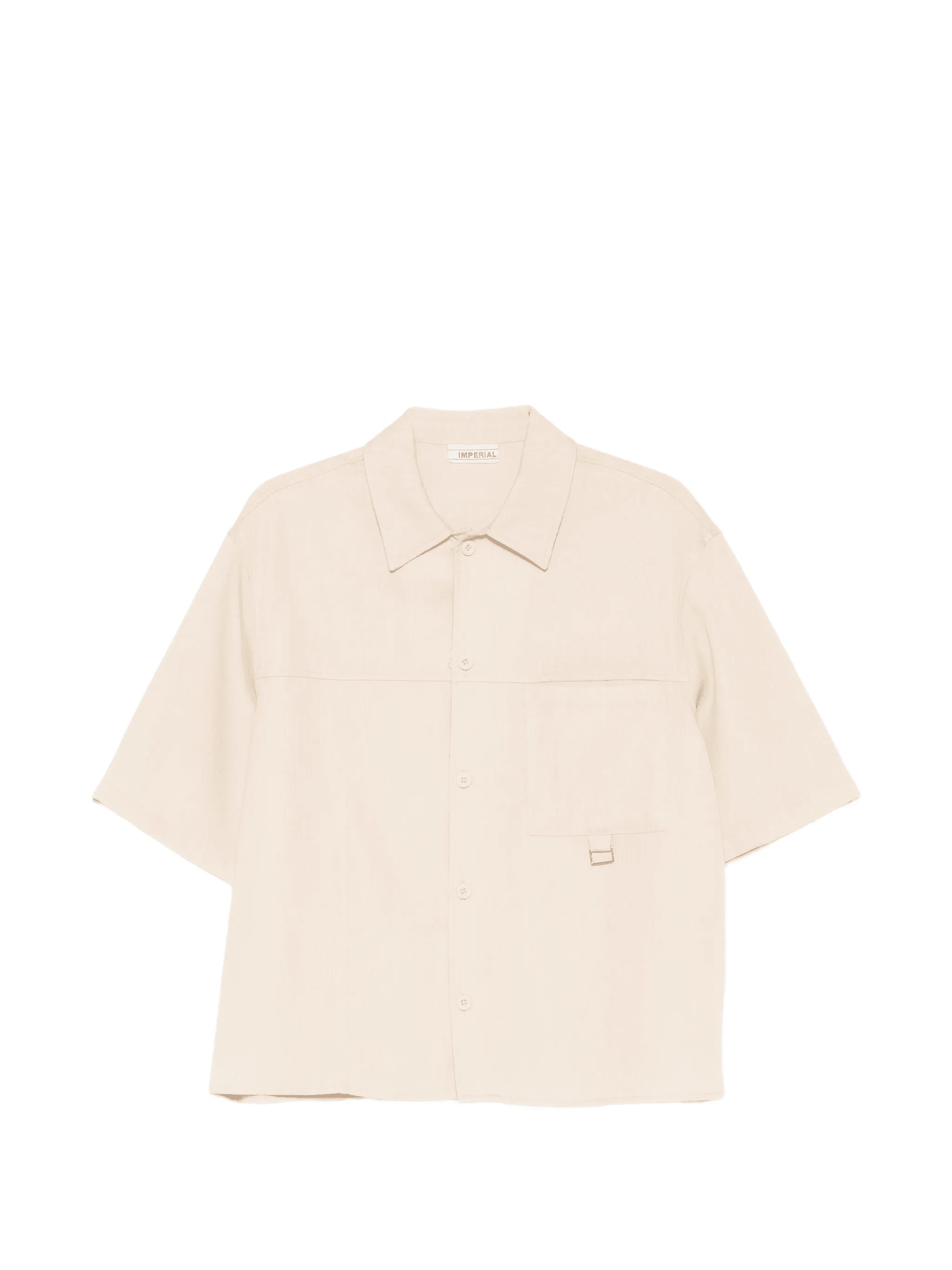 patch-pocket short-sleeve shirt - Image 1