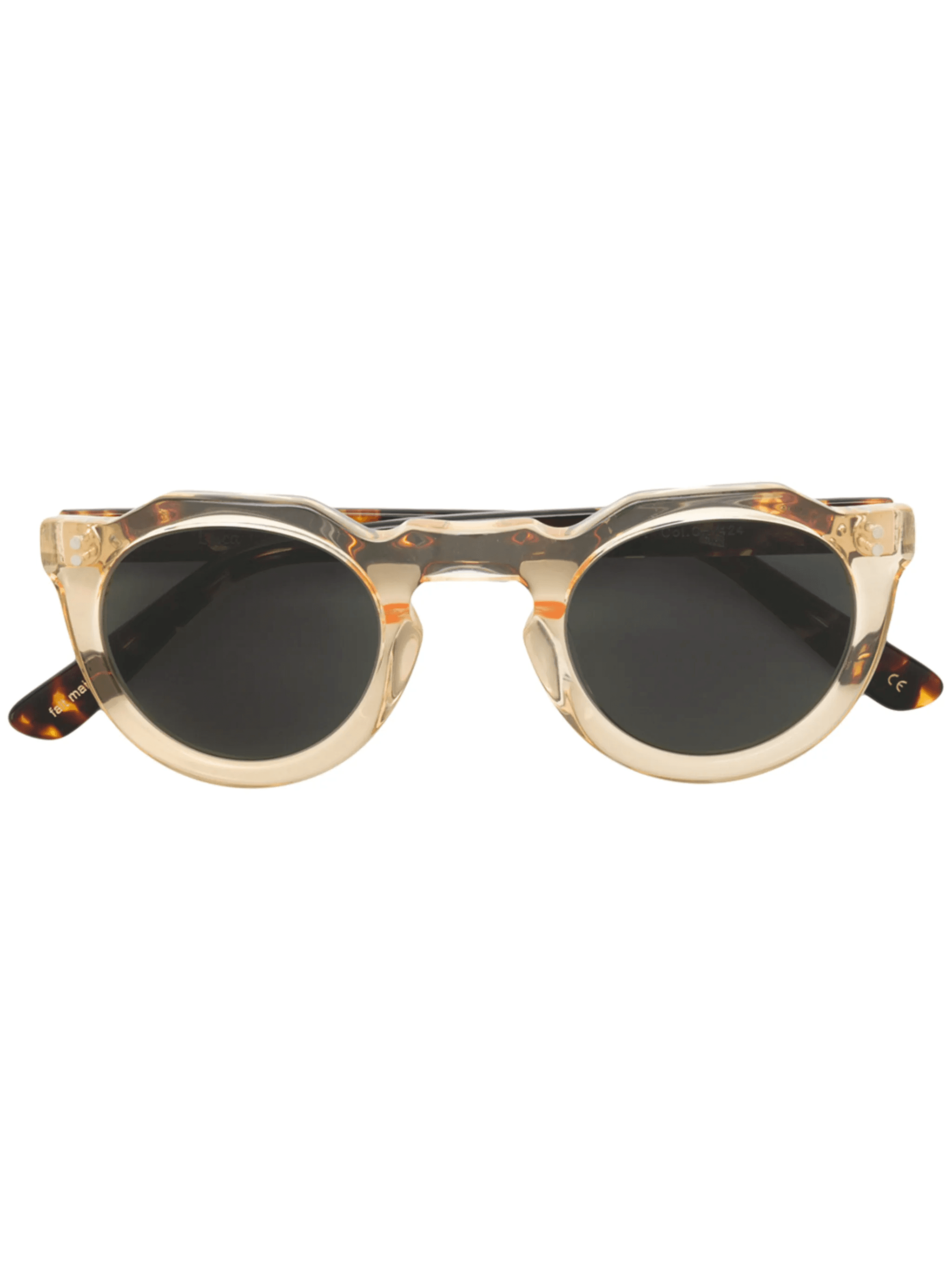 round tinted sunglasses - Image 1