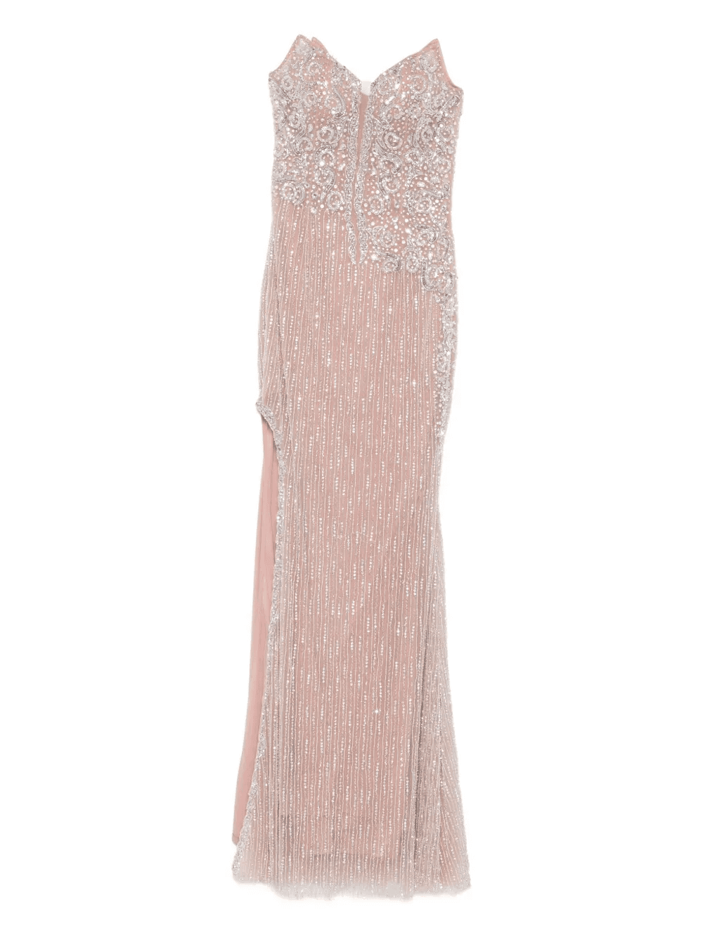 embellished strapless maxi dress - Image 1