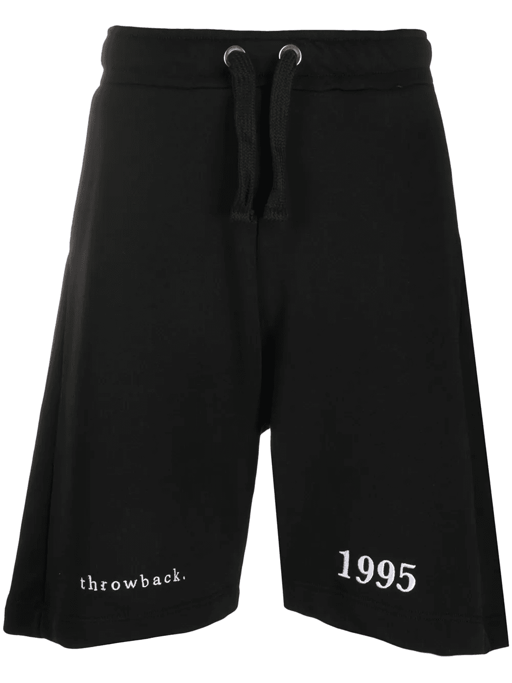 logo embroidered track shorts - Image 1