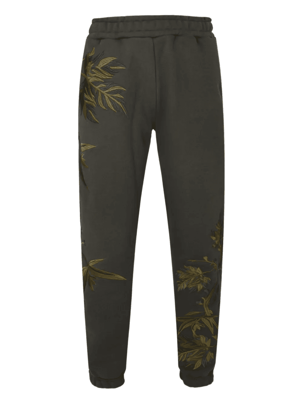 verdant forest embroidered sweatpants - Image 1